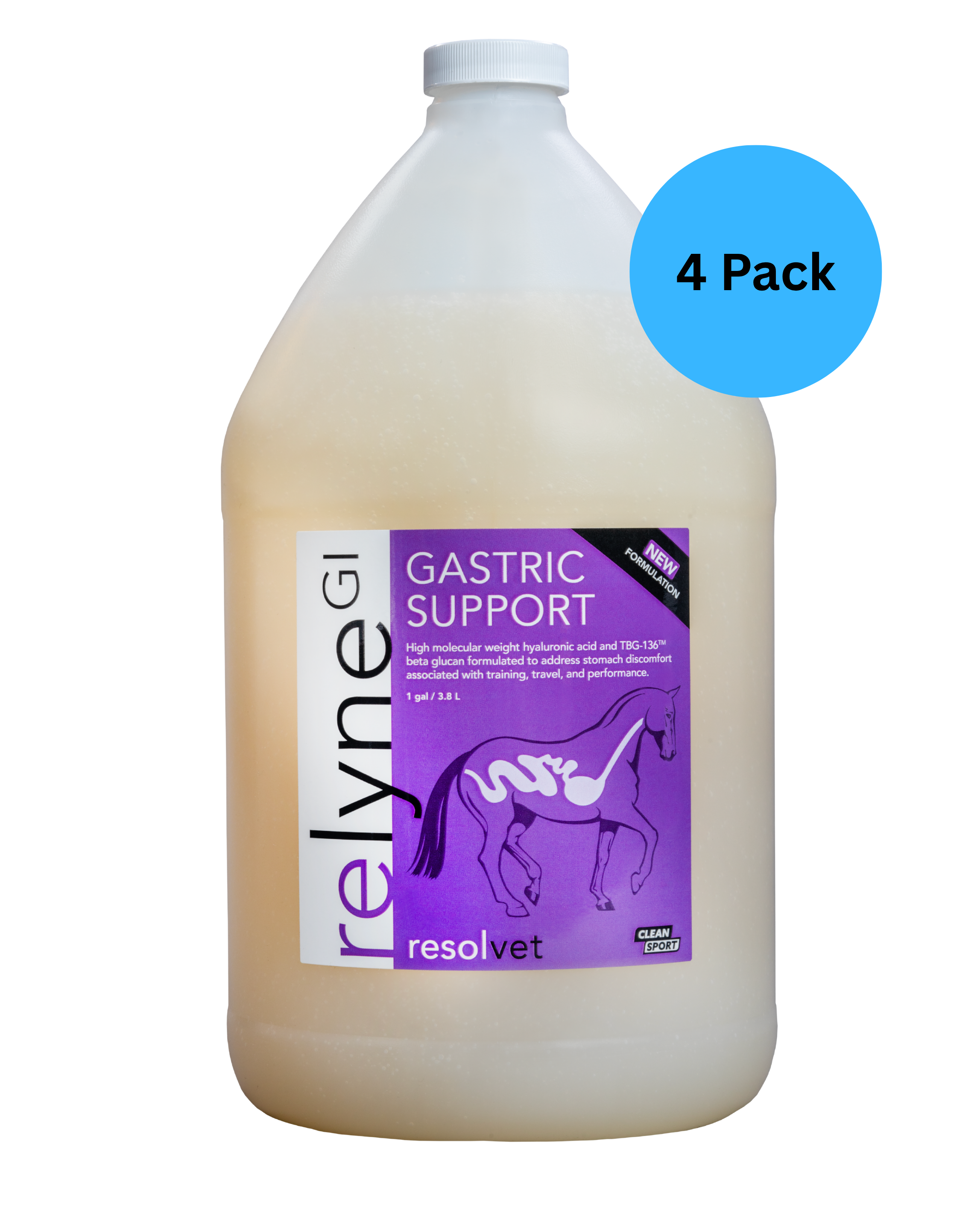 Relyne GI Gastric Supplement (Gallon 4pk)